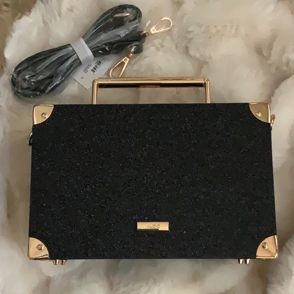 ALDO EMBELLISHED BOOMBOX Purse - Picture 3 of 14